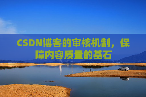 CSDN博客的审核机制，保障内容质量的基石